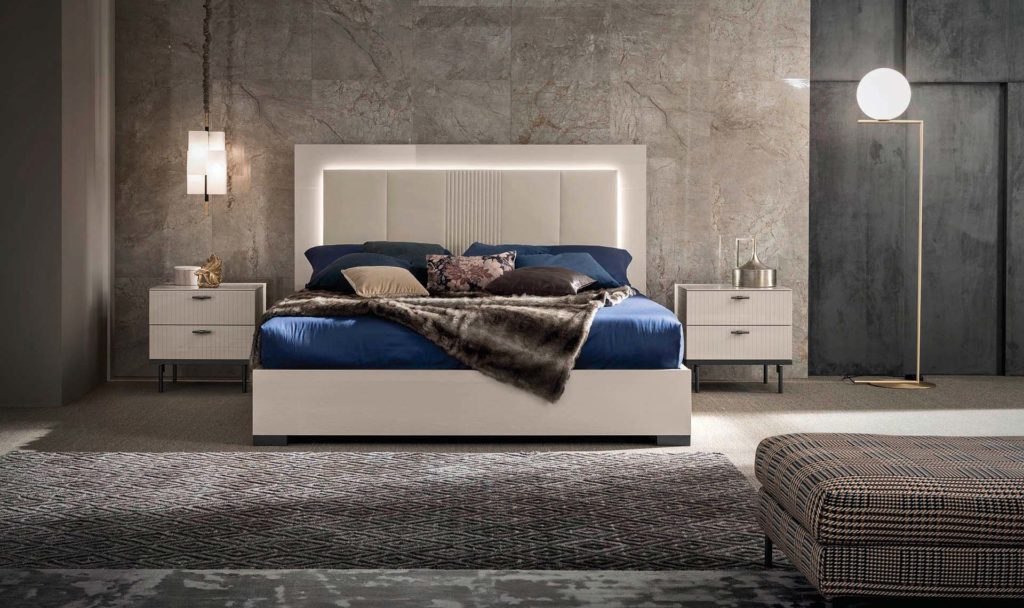 Modern wooden bed frame in Toront