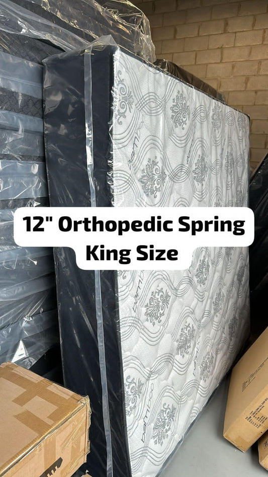 Orthopedic Spring Mattress 12 inch 2707